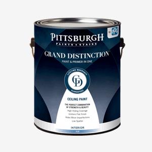 PITTSBURGH PAINTS & STAINS<sup>®</sup> GRAND DISTINCTION<sup>®</sup> Interior Ceiling Paint & Primer
