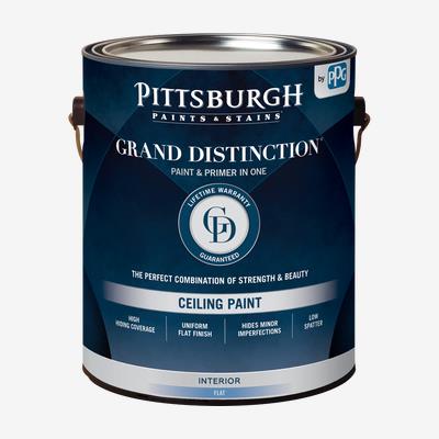 PITTSBURGH PAINTS & STAINS<sup>®</sup> GRAND DISTINCTION<sup>®</sup> Interior Ceiling Paint & Primer