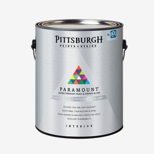 PITTSBURGH PAINTS & STAINS<sup>®</sup> PARAMOUNT<sup>®</sup> Paint & Primer In One Interior