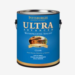 PITTSBURGH PAINTS & STAINS<sup>®</sup> ULTRA Advanced Exterior Clear Waterproofing Sealant