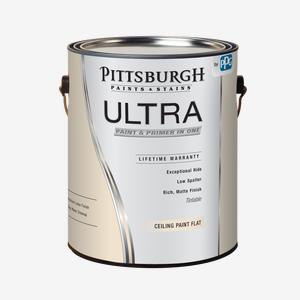 PITTSBURGH PAINTS & STAINS<sup>®</sup> ULTRA Ceiling Paint & Primer
